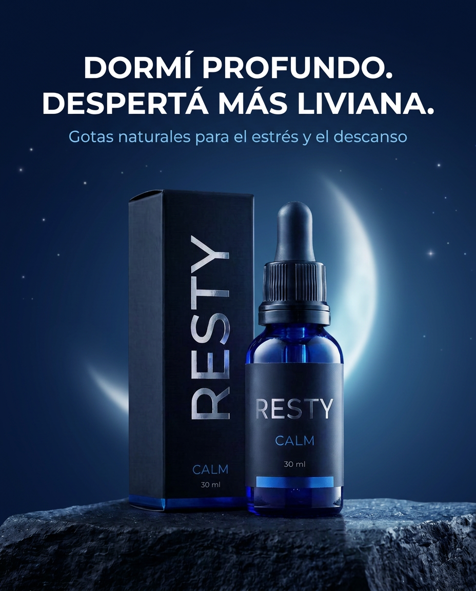 Resty Calm — Dormí profundo, despertá más liviana